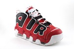 Nike Air More Uptempo Red Leather