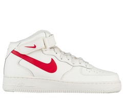 Nike Air Force Mid White/Red