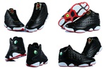 Air jordan 13 Retro black/white/red leather