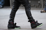 Nike Air Yeezy 2 black/green