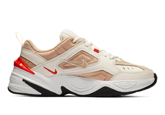 Nike M2K Tekno Sail/Habanero Red