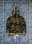 Зип худи двустороннее BAPE Reversible Full Zip