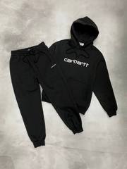 Спортивный костюм "Carhartt" black с начесом 