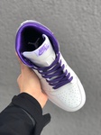 Air Jordan 1 Mid white purple