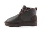 Ботинки UGG Neumel Brown Leather (с мехом)