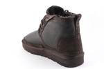 Ботинки UGG Neumel Brown Leather (с мехом)