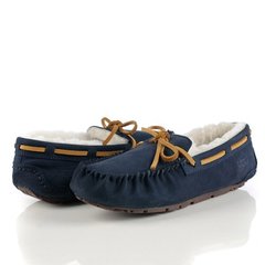 Мокасины UGG Dakota navy (натур. мех)