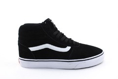 Vans Sk8-Hi MTE Black/White (с мехом)