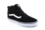 Vans Sk8-Hi MTE Black/White (с мехом)