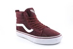 Vans Sk8-Hi MTE Burgundy (с мехом)