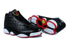 Air jordan 13 Retro black/white/red leather