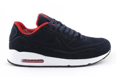 Nike Air Max 90 VT dark blue (натур. мех)