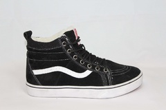 Vans Hana Beaman Sk8-Hi Black (натур. мех)