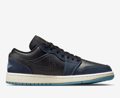 Air Jordan 1 Retro Low SE 'Black Dark Obsidian'