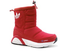 Дутики Adidas K1 Red (натур. мех)