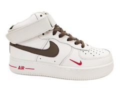 Nike Air Force 1 '07 Mid White/Brown/Red