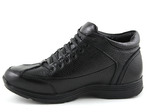 Ecco Black Leather Winter (натур. мех)