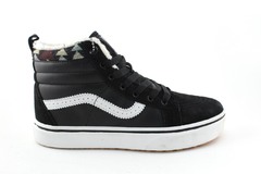 Vans Hana Beaman Sk8-Hi Black (с мехом)