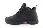 Adidas Climaproof Mid Black/Red (с мехом)