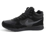 Nike Air Rivah Black/Grey (с мехом)