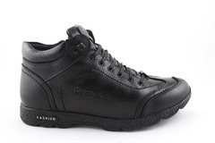 Ecco Black Leather (с мехом) 