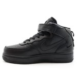 Nike Air Force 1 Mid '07 LV8 Black (с мехом)